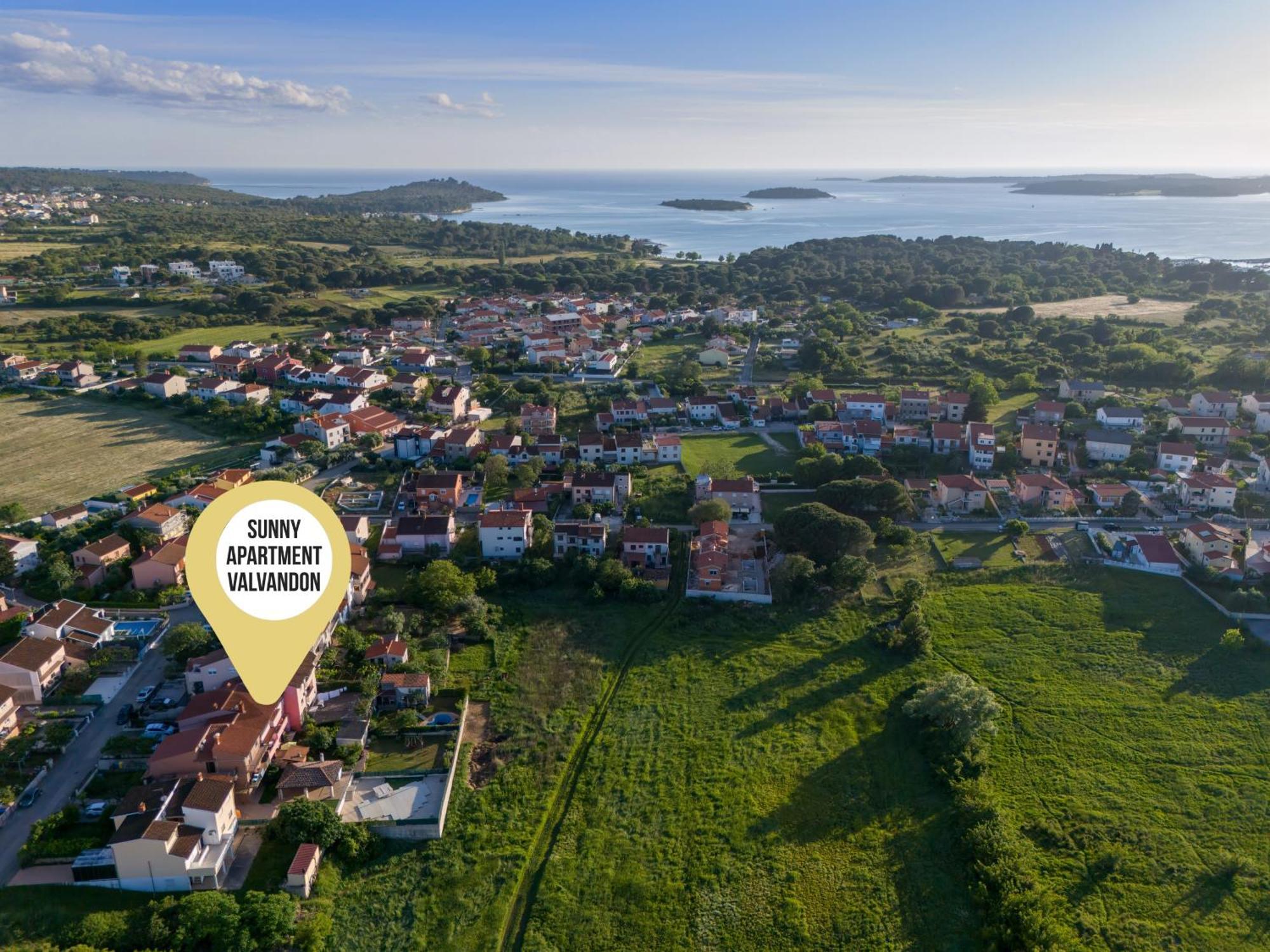 Sunny Apartment Valbandon Fažana Dış mekan fotoğraf